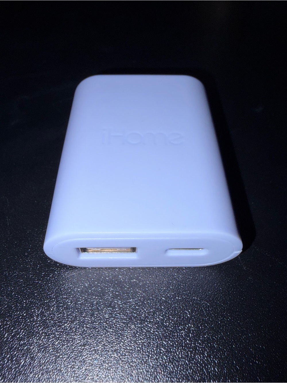 ⚡️ iHome Purple Dual Port USB and USB-C Wall Mount Adapter